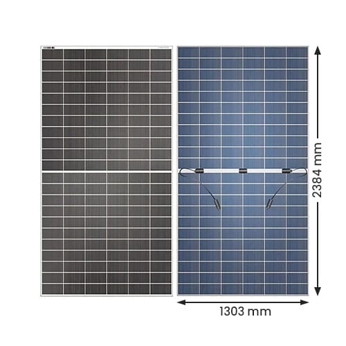SHARK 730~750 Wp HJT Dual-Glass Solar Panel - Image 6